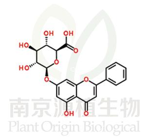 白楊素-7-O-β-葡萄糖醛酸苷